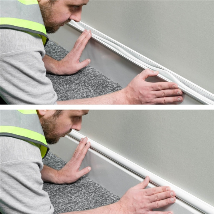 D-LINE Cable Trunking Kit 30x15mm 3x Cable Trunking/Accessories 1.0m