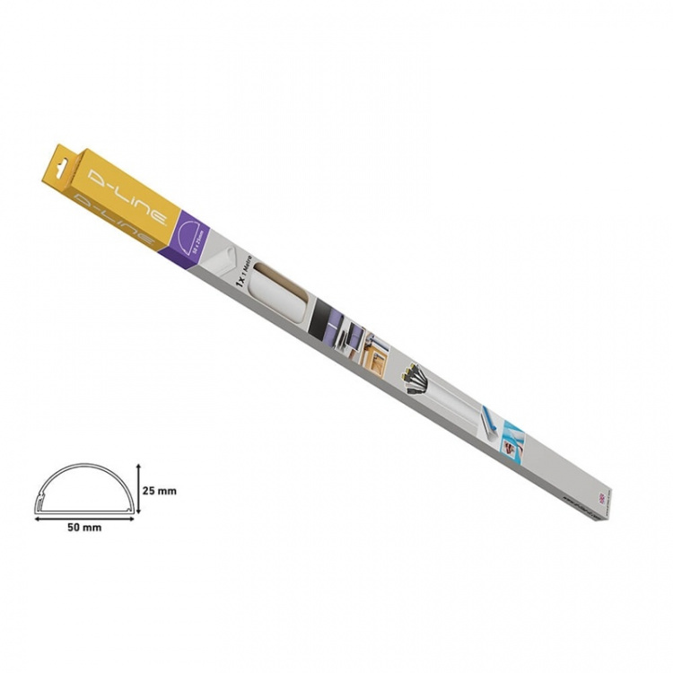 D-LINE Trunking Kit 50x25mm 1.0m 1x Kabelkanal D-LINE Trunking Kit 50x25mm 1.0m 1x Kabelkanal