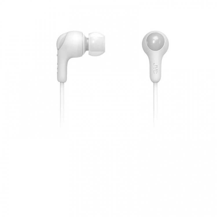JVC Headphone FX9BT Gumy In-Ear Wireless Mic White