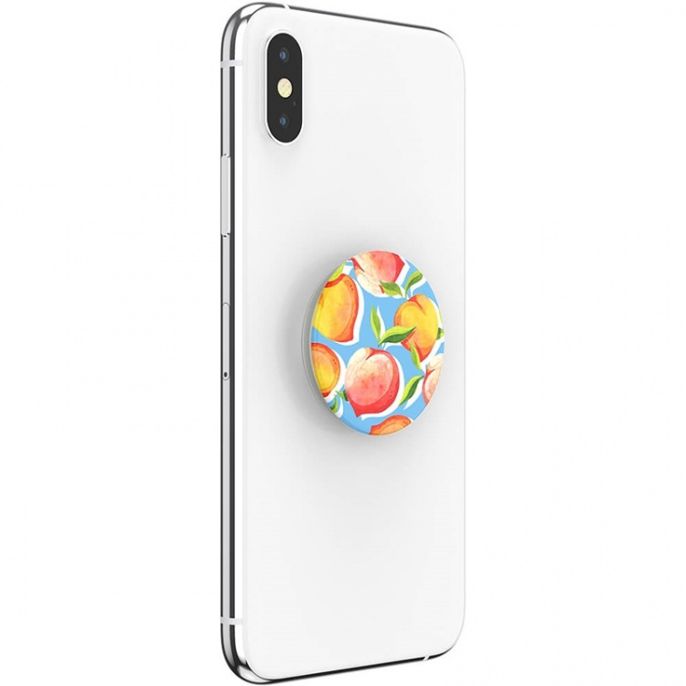 PopSockets Just Peachy Gloss Removable Grip with Standfunction