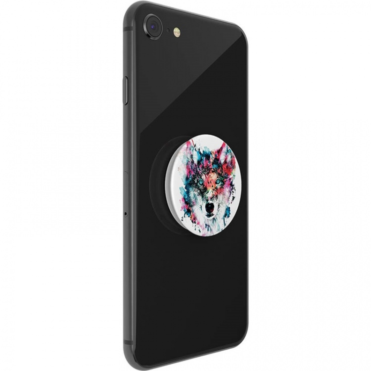 PopSockets Wolf Removable Grip with Standfunction
