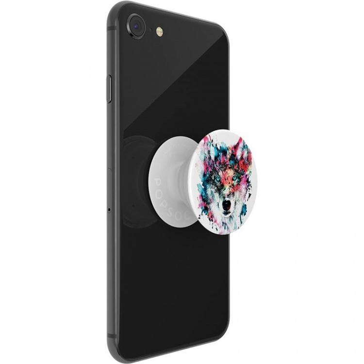 PopSockets Wolf Removable Grip with Standfunction