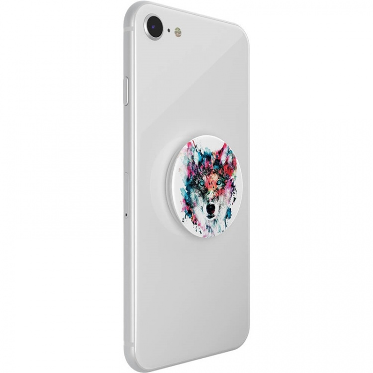 PopSockets Wolf Removable Grip with Standfunction