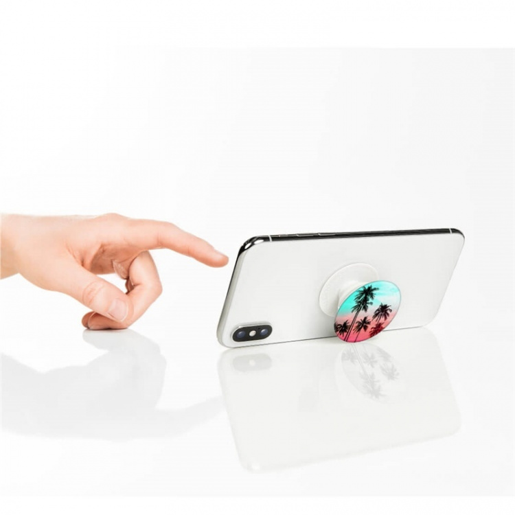 PopSockets Tropical Sunset Removable Grip with Standfunction
