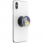 PopSockets Enamel Outta This World Navy Removable Grip with Standfunction Premium
