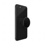 PopSockets Aluminum Black Removable Grip with Standfunction Premium