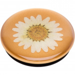 PopSockets Pressed Flower White Daisy Removable Grip with Standfunction Premium