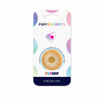 PopSockets Pressed Flower White Daisy Removable Grip with Standfunction Premium