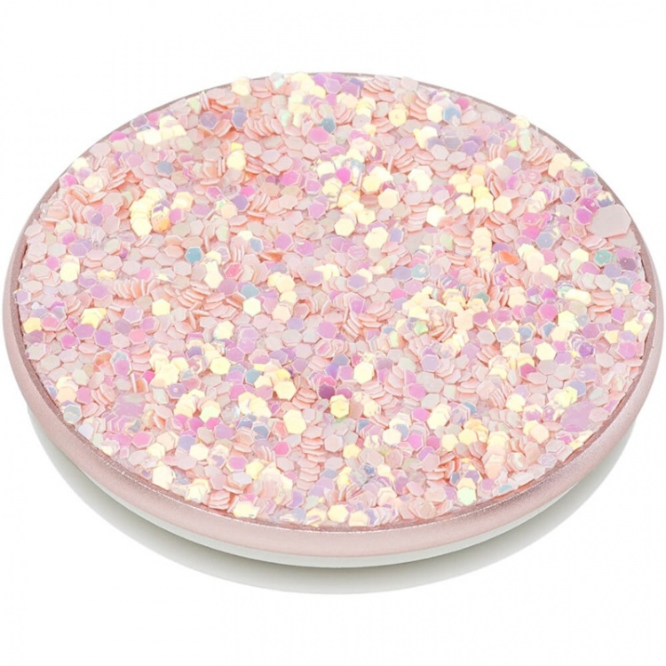 PopSockets Sparkle Rose Removable Grip with Standfunction Premium