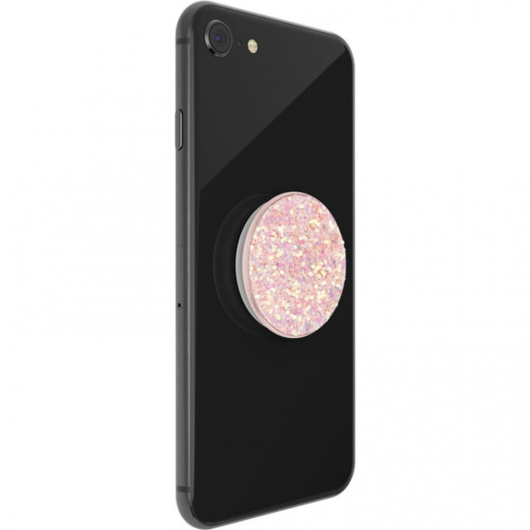 PopSockets Sparkle Rose Removable Grip with Standfunction Premium