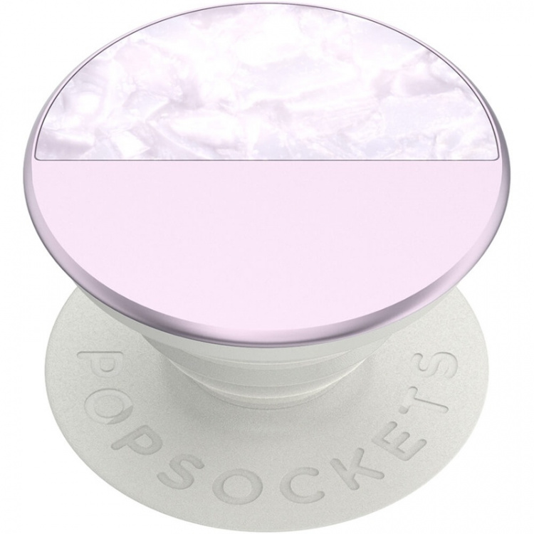 PopSockets Glam Inlay Acetate Lilac Removable Grip with Standfunction LUXE
