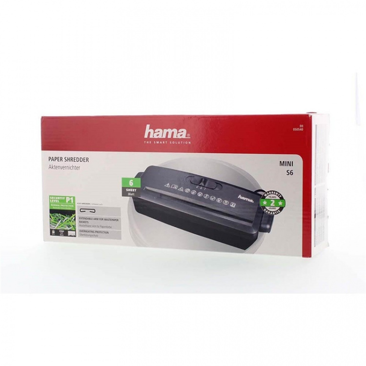 HAMA Paper Shredder Mini S6 HAMA Paper Shredder Mini S6