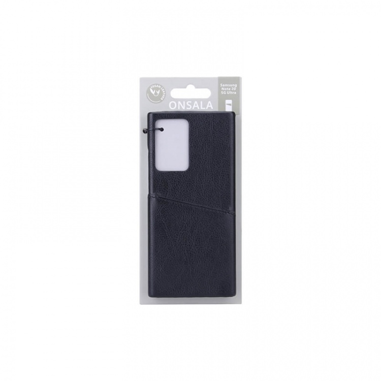 Onsala Mobile Cover Black with Cardpocket Samsung Note 20 5G Ultra Onsala Mobile Cover Black with Cardpocket Samsung Note 20 5G Ultra