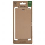 Onsala Wallet Case iPhone 12 Pro Max Eco Sand