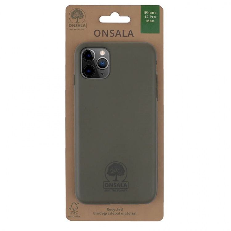 Onsala ECO Mobile Cover green iPhone 12 Pro Max Onsala ECO Mobile Cover green iPhone 12 Pro Max
