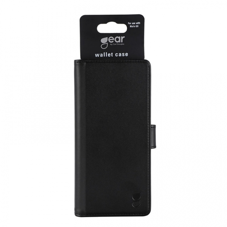 Gear Wallet Case Black - Motorola G8