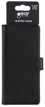 Gear Wallet Case Black - Oneplus Nord N10