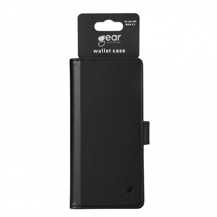 Gear Wallet Case Black - Nokia 3.4 Gear Wallet Case Black - Nokia 3.4