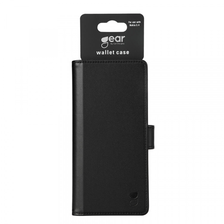 Gear Wallet Case Black - Nokia 3.4 Gear Wallet Case Black - Nokia 3.4