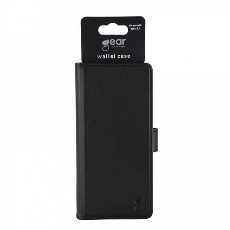 Gear Wallet Case Black - Nokia 2.4 Gear Wallet Case Black - Nokia 2.4