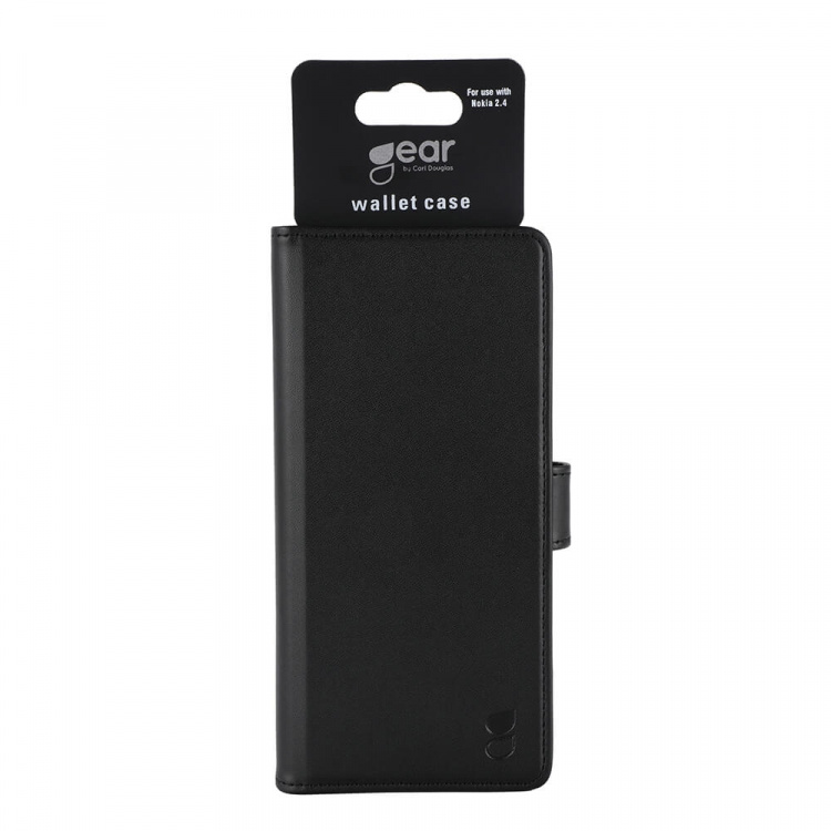 Gear Wallet Case Black - Nokia 2.4 Gear Wallet Case Black - Nokia 2.4