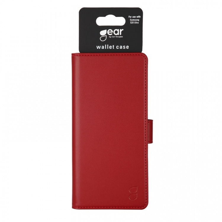 Gear Wallet Case Red - Samsung S20 Ultra Gear Wallet Case Red - Samsung S20 Ultra