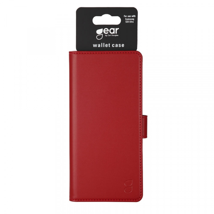 Gear Wallet Case Red - Samsung S20 Ultra Gear Wallet Case Red - Samsung S20 Ultra