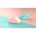 Mobility On Board Alarm Clock Mini Cloudy. Light Pink