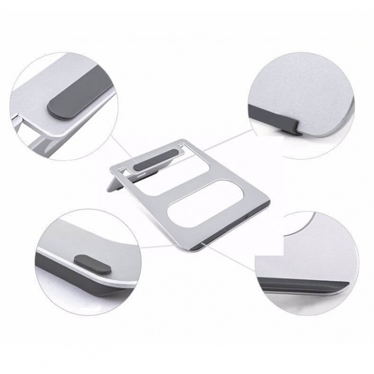 Desire2 Portable Laptopstand Silver Desire2 Portable Laptopstand Silver