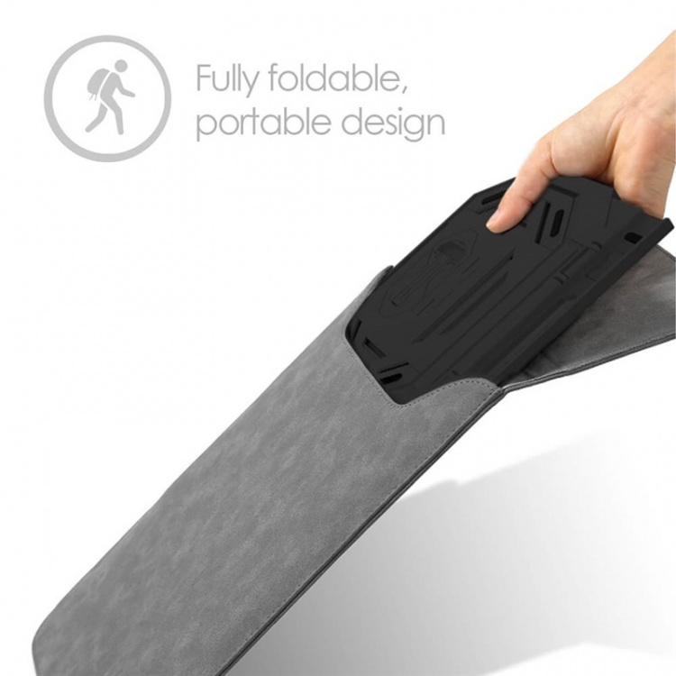 Desire2 2in1 Portable Laptop Stand Black 360 Rotatable Desire2 2in1 Portable Laptop Stand Black 360 Rotatable