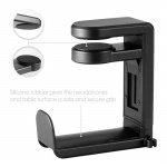 Desire2 Holder for Headphone/Headset Black Mount of your Desk Desire2 Holder for Headphone/Headset Black Mount of your Desk