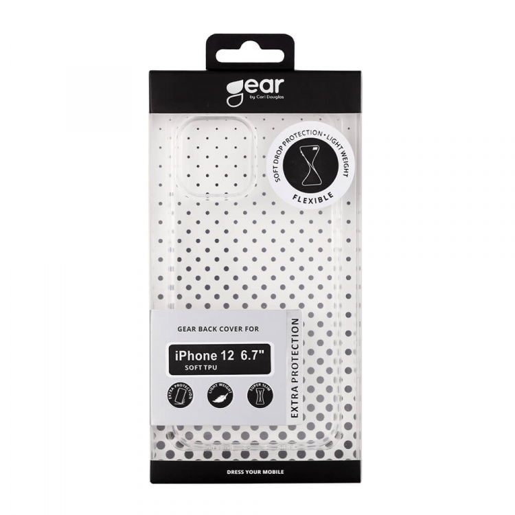 Gear Phone Case TPU Transparent - iPhone 12 Pro Max