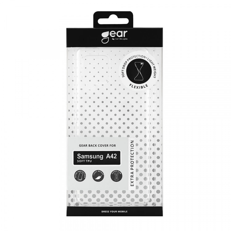 Gear Phone Case TPU Transparent - Samsung A42
