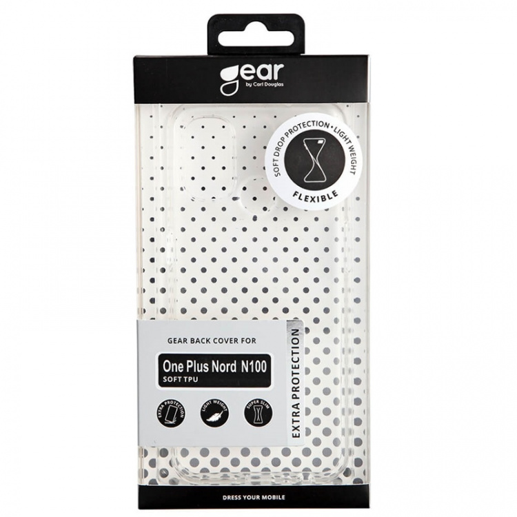 Gear Phone Case TPU Transparent - Oneplus Nord N100