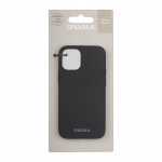 Onsala Phone Case Silicone Black - iPhone 12 Mini