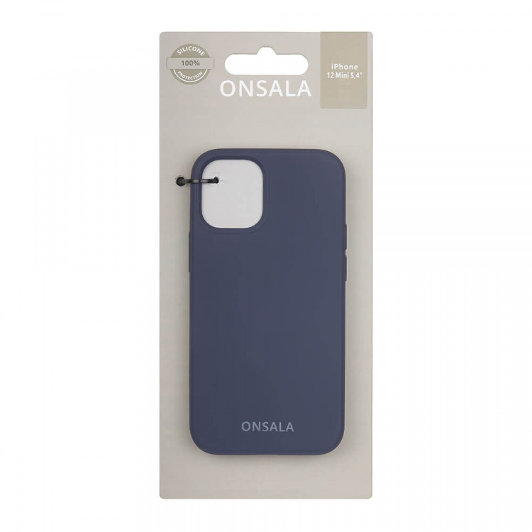 Onsala Phone Case Silicone Cobalt Blue - iPhone 12 Mini Onsala Phone Case Silicone Cobalt Blue - iPhone 12 Mini