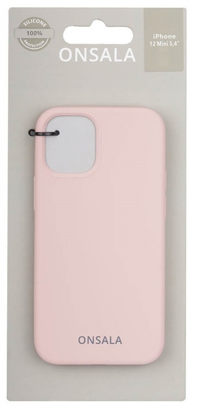 Onsala Phone Case Silicone Sand Pink - iPhone 12 Mini Onsala Phone Case Silicone Sand Pink - iPhone 12 Mini