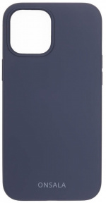 Onsala Phone Case Silicone Cobalt Blue - iPhone 12 / 12 Pro