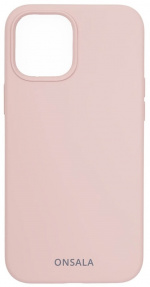 Onsala Phone Case Silicone Sand Pink - iPhone 12 Pro Max