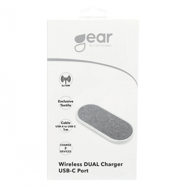 Gear Wireless Dual Charger 2x10W