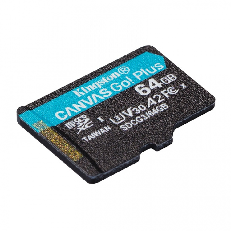 Kingston Canvas Go! Plus microSDXC, 64GB Kingston Canvas Go! Plus microSDXC, 64GB