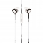 Setty Sports headphones with secure fit, White