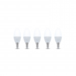 LED Lamp E14, C37, 3W, 230V, 3000K 5-pack, Warm white LED Lamp E14, C37, 3W, 230V, 3000K 5-pack, Warm white