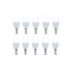 LED Lamp E14, C37, 3W, 230V, 3000K 10-pack, Warm white LED Lamp E14, C37, 3W, 230V, 3000K 10-pack, Warm white