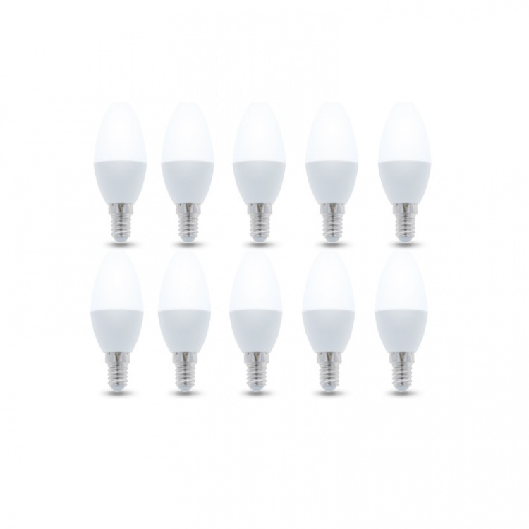 LED Lamp E14, C37, 3W, 230V, 3000K 10-pack, Warm white LED Lamp E14, C37, 3W, 230V, 3000K 10-pack, Warm white