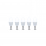 LED Lamp E14, C37, 3W, 230V, 4500K 5-pack, White neutral LED Lamp E14, C37, 3W, 230V, 4500K 5-pack, White neutral