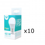 LED Lamp E27, 6W, 230V, 3000K 10-pack, Warm white LED Lamp E27, 6W, 230V, 3000K 10-pack, Warm white