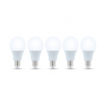 LED Lamp E27, 6W, 230V, 4500K 5-pack, White neutral