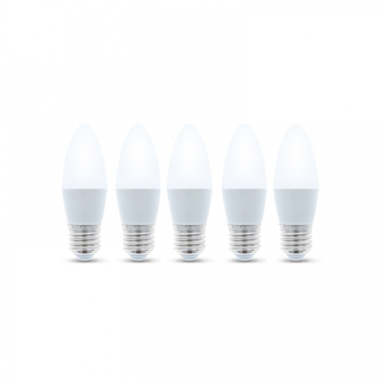 LED Lamp E27, 3W, 230V, 4500K 5-pack, White neutral
