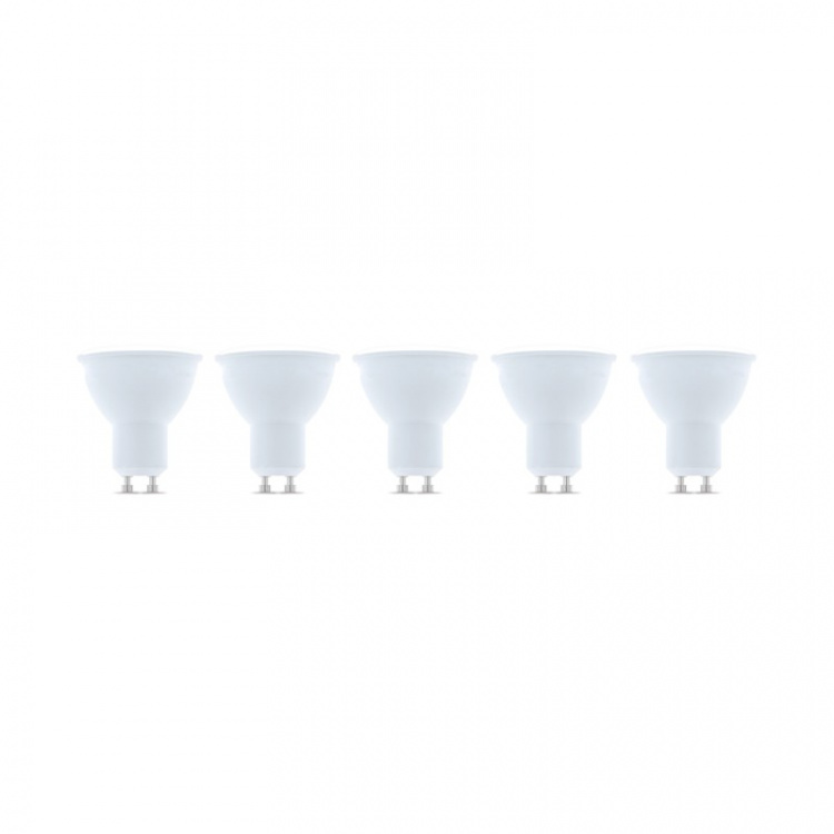 LED Lamp GU10 3W 230V 3000K, 5-pack, Warm white